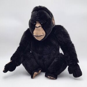 Animal Alley‎ Toys R Us Stuffed Plush Gorilla 14" Silverback Black